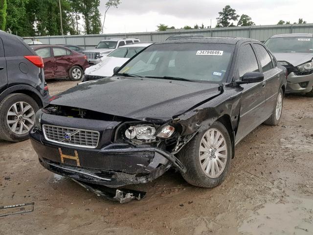 YV1TS592461441992 - 2006 VOLVO S80 2.5T BLACK photo 2