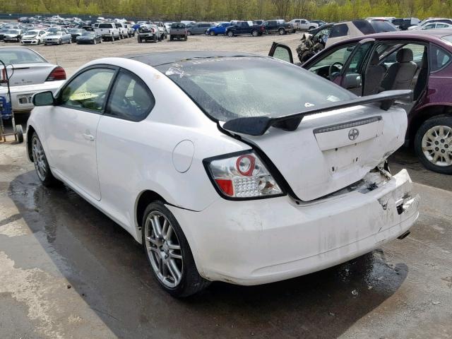 JTKDE167060132397 - 2006 TOYOTA SCION TC WHITE photo 3