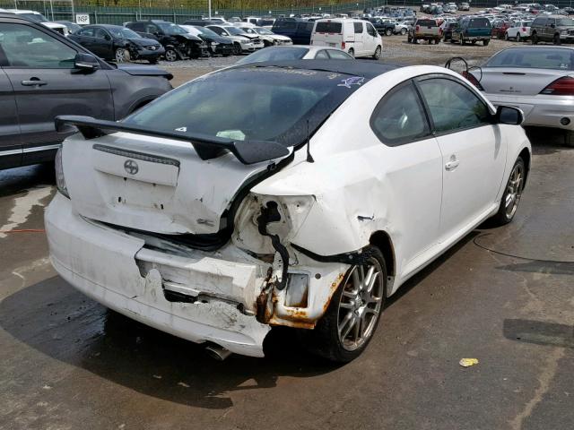 JTKDE167060132397 - 2006 TOYOTA SCION TC WHITE photo 4