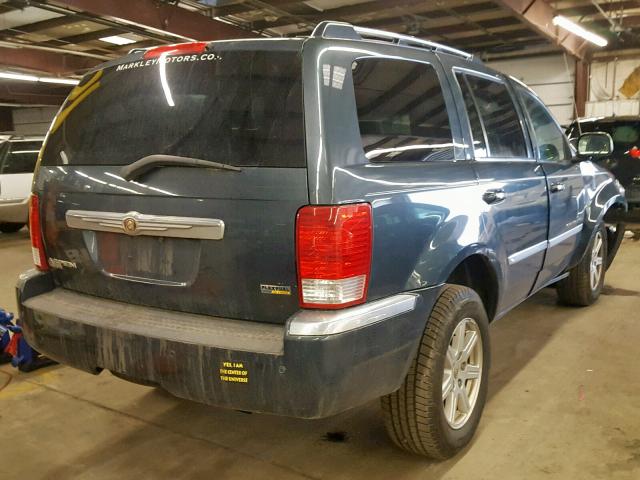 1A8HW58N08F132272 - 2008 CHRYSLER ASPEN LIMI GRAY photo 4