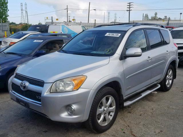 JTMBK31V19D006653 - 2009 TOYOTA RAV4 LIMIT SILVER photo 2