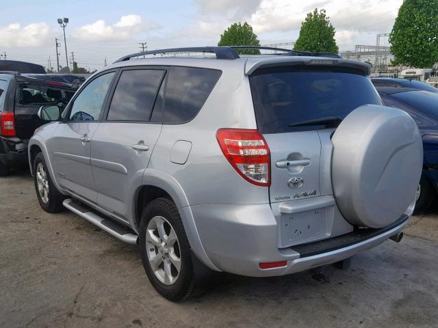 JTMBK31V19D006653 - 2009 TOYOTA RAV4 LIMIT SILVER photo 3