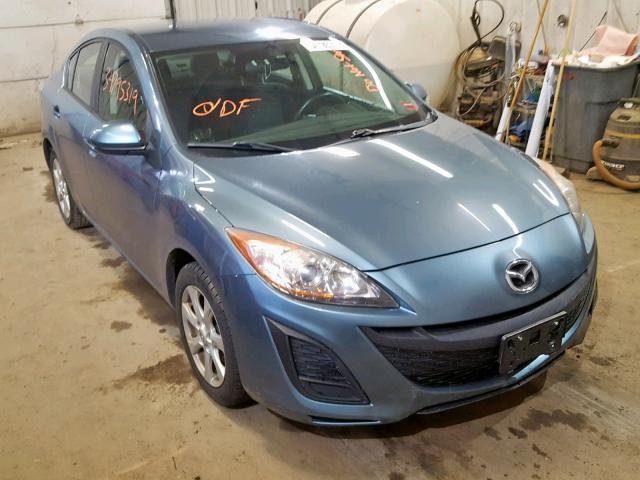 JM1BL1VG4B1453014 - 2011 MAZDA 3 I BLUE photo 1