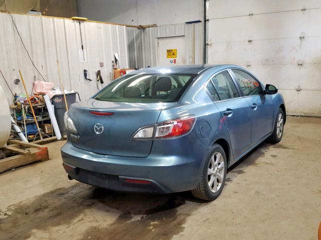 JM1BL1VG4B1453014 - 2011 MAZDA 3 I BLUE photo 4