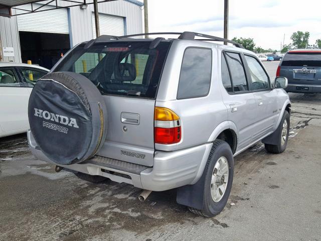 4S6CM58W9X4417680 - 1999 HONDA PASSPORT E SILVER photo 4