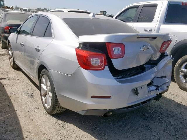 1G11H5SA2DF253087 - 2013 CHEVROLET MALIBU LTZ ვერცხლისფერი ფოტო 3