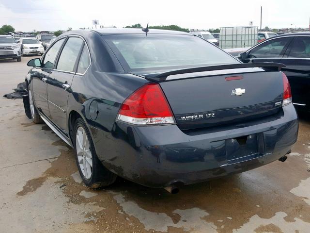 2G1WC5E36D1190181 - 2013 CHEVROLET IMPALA LTZ CHARCOAL photo 3