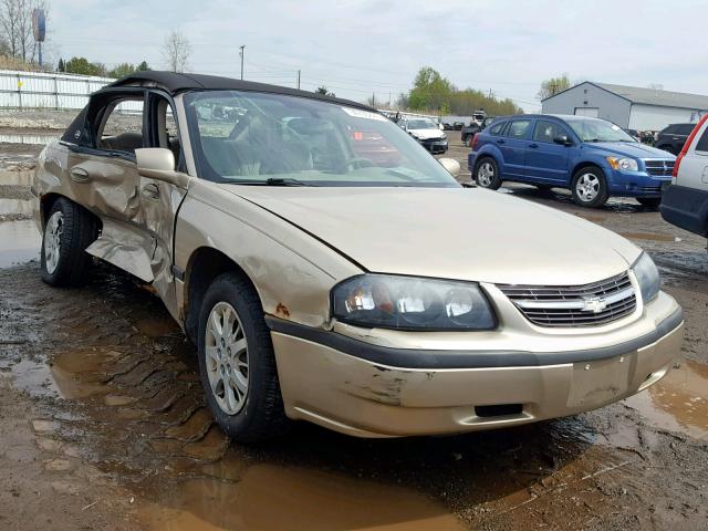 2G1WF52E959139323 - 2005 CHEVROLET IMPALA BEIGE photo 1