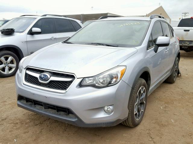 JF2GPACC3EH346592 - 2014 SUBARU XV CROSSTR SILVER photo 2