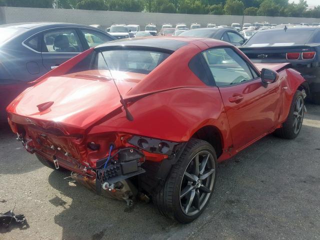 JM1NDAM7XH0104885 - 2017 MAZDA MX-5 MIATA RED photo 4