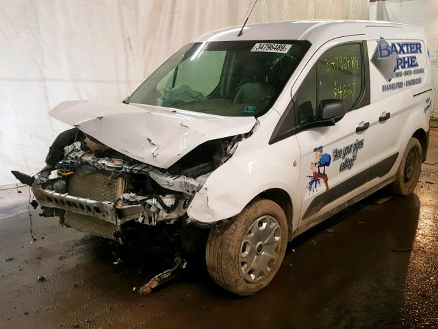 NM0LS6E79F1200276 - 2015 FORD TRANSIT CO WHITE photo 2