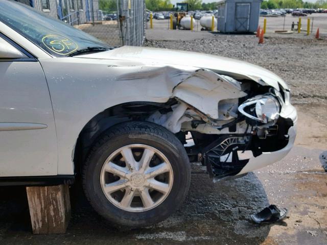 2G4WC582161274398 - 2006 BUICK LACROSSE C WHITE photo 9