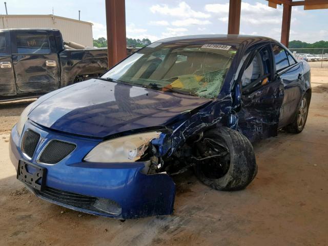 1G2ZF58B974133730 - 2007 PONTIAC G6 VALUE L BLUE photo 2