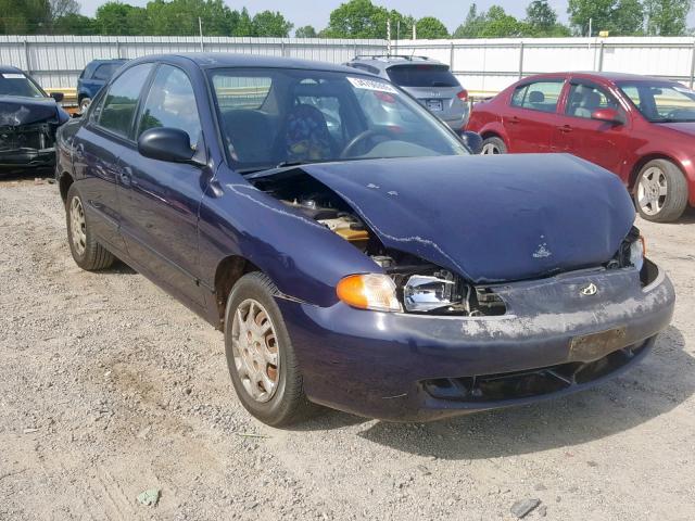 KMHJF24M0WU699509 - 1998 HYUNDAI ELANTRA BLUE photo 1