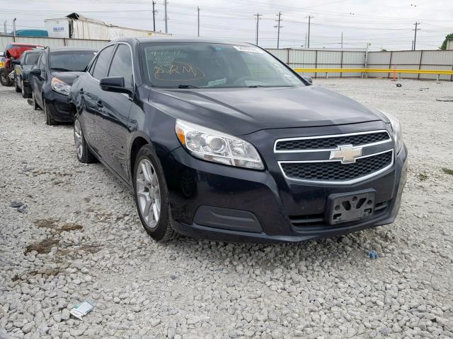1G11C5SA9DF216195 - 2013 CHEVROLET MALIBU 1LT BLACK photo 1