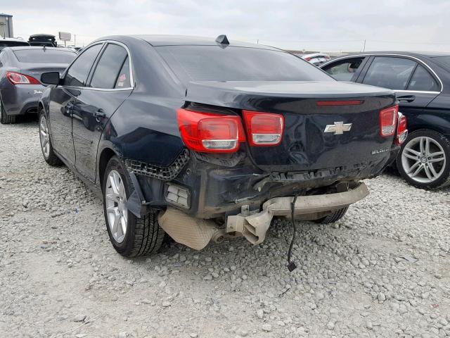 1G11C5SA9DF216195 - 2013 CHEVROLET MALIBU 1LT BLACK photo 3