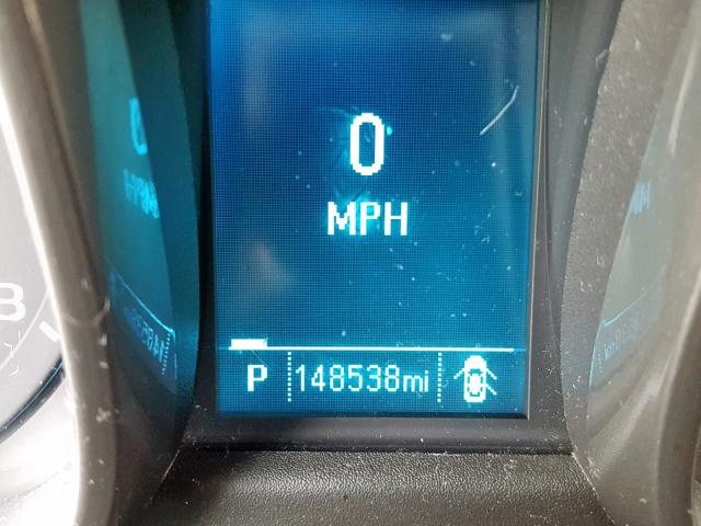 1G11C5SA9DF216195 - 2013 CHEVROLET MALIBU 1LT BLACK photo 8