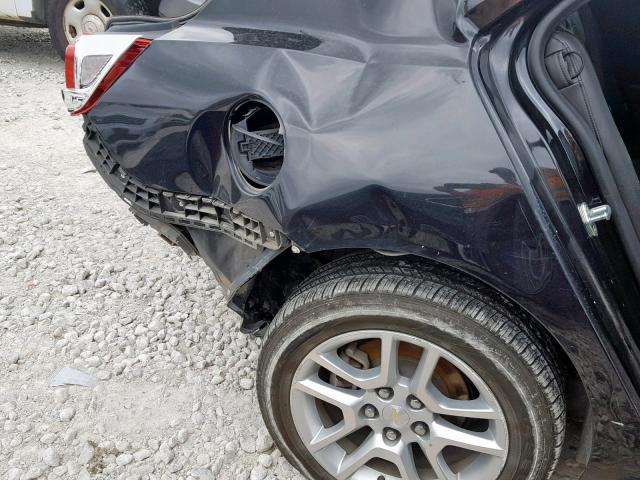 1G11C5SA9DF216195 - 2013 CHEVROLET MALIBU 1LT BLACK photo 9