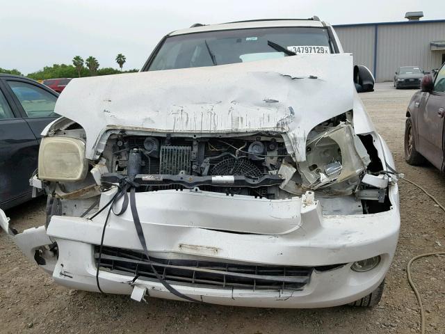 5TDZT38A06S279372 - 2006 TOYOTA SEQUOIA LI WHITE photo 7