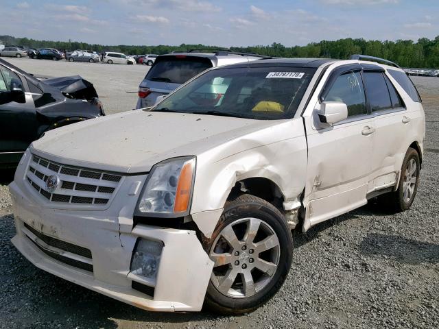 1GYEE637X70147997 - 2007 CADILLAC SRX WHITE photo 2