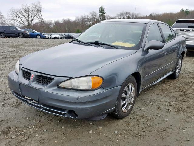 1G2NE52E65M231941 - 2005 PONTIAC GRAND AM S GRAY photo 2