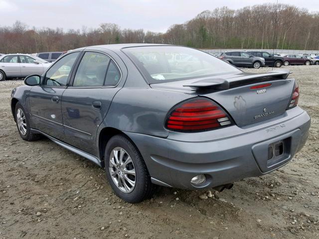 1G2NE52E65M231941 - 2005 PONTIAC GRAND AM S GRAY photo 3