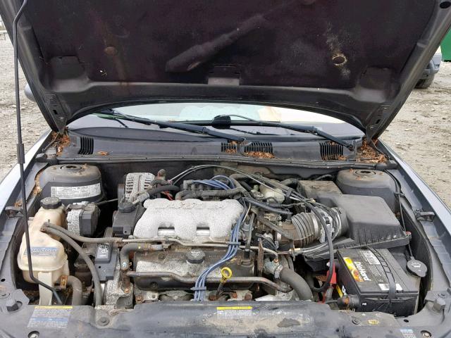 1G2NE52E65M231941 - 2005 PONTIAC GRAND AM S GRAY photo 7