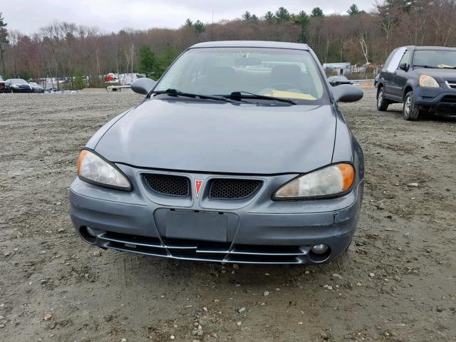 1G2NE52E65M231941 - 2005 PONTIAC GRAND AM S GRAY photo 9