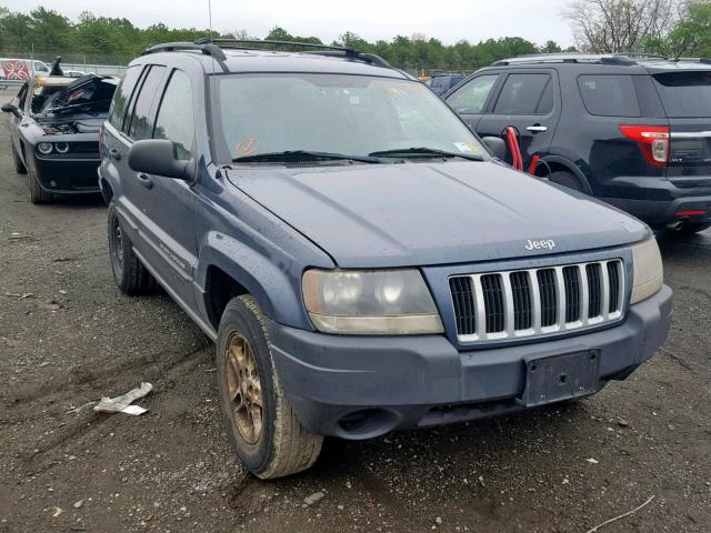 1J4GW48S94C370162 - 2004 JEEP GRAND CHER GRAY photo 1