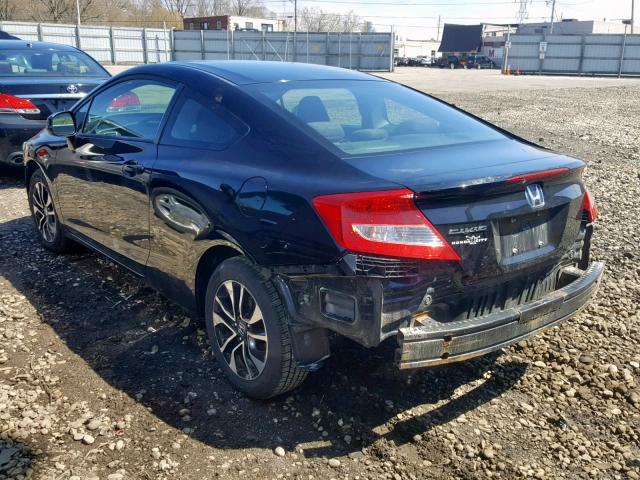 2HGFG3B87DH504431 - 2013 HONDA CIVIC EX BLACK photo 3