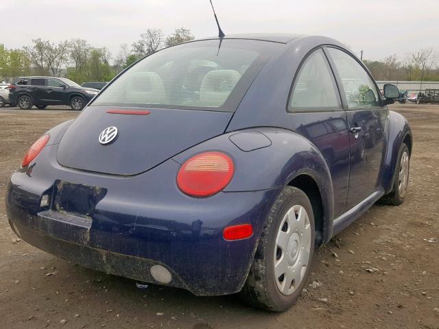 3VWBC21C0XM443581 - 1999 VOLKSWAGEN NEW BEETLE Blau Foto 4