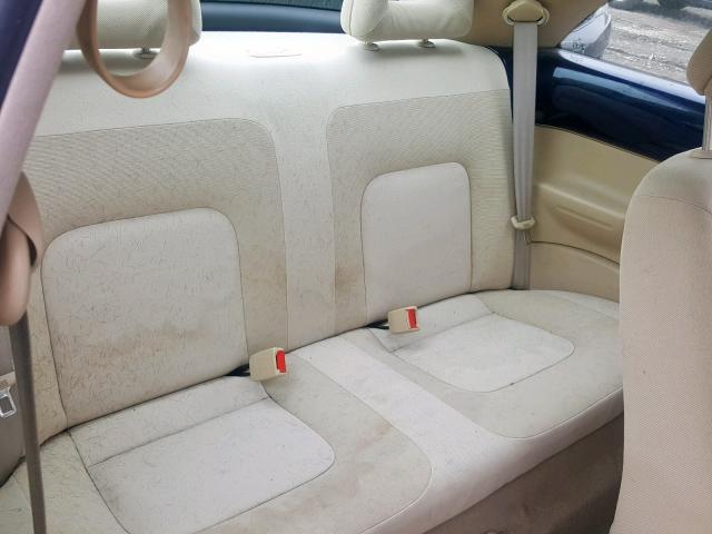 3VWBC21C0XM443581 - 1999 VOLKSWAGEN NEW BEETLE Blau Foto 6