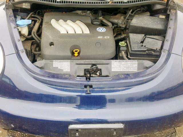 3VWBC21C0XM443581 - 1999 VOLKSWAGEN NEW BEETLE Blau Foto 7
