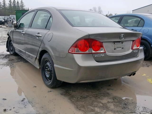 2HHFD56766H200057 - 2006 ACURA CSX PREMIU SILVER photo 3