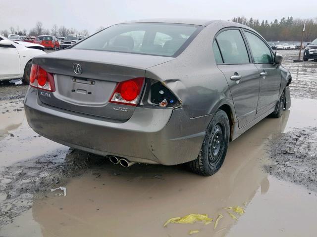 2HHFD56766H200057 - 2006 ACURA CSX PREMIU SILVER photo 4