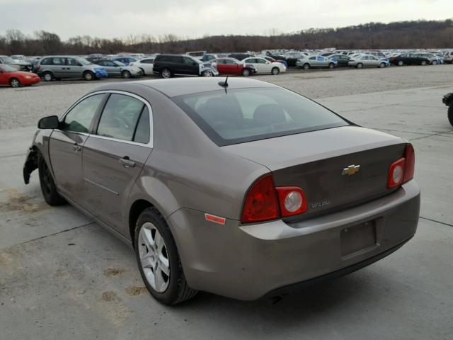 1G1ZB5E19BF308986 - 2011 CHEVROLET MALIBU LS BROWN photo 3