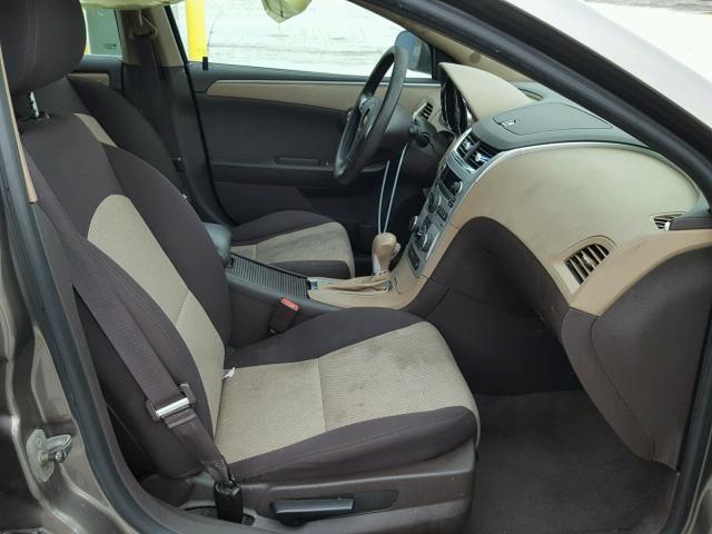1G1ZB5E19BF308986 - 2011 CHEVROLET MALIBU LS BROWN photo 5