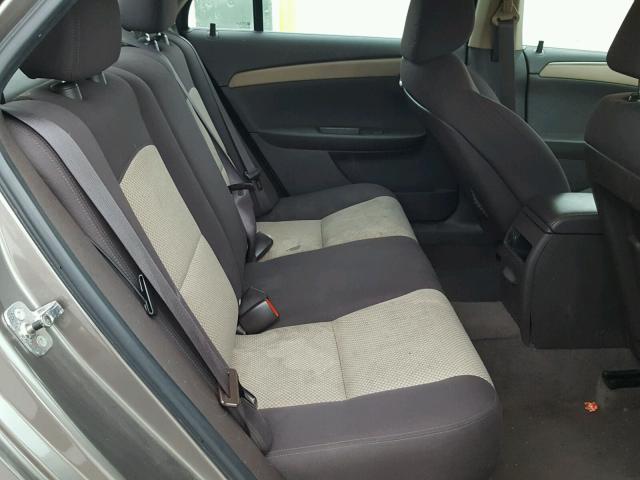 1G1ZB5E19BF308986 - 2011 CHEVROLET MALIBU LS BROWN photo 6