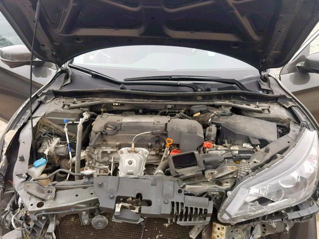 1HGCR2F82DA141259 - 2013 HONDA ACCORD EXL GRAY photo 7