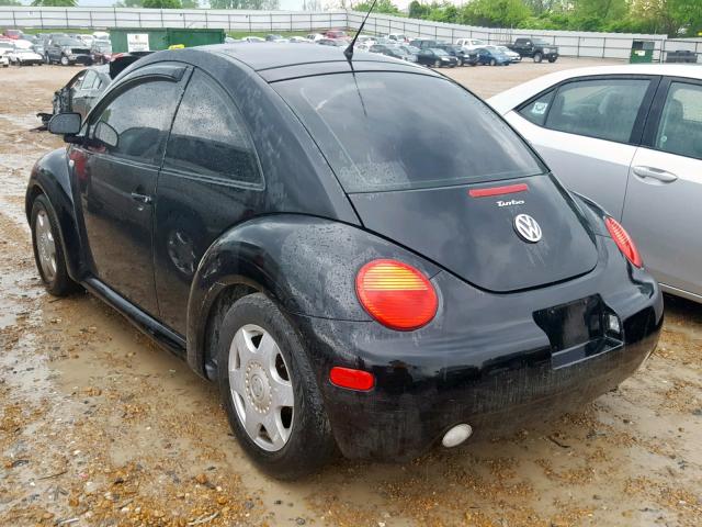 3VWCD21CXYM445163 - 2000 VOLKSWAGEN NEW BEETLE შავი ფოტო 3