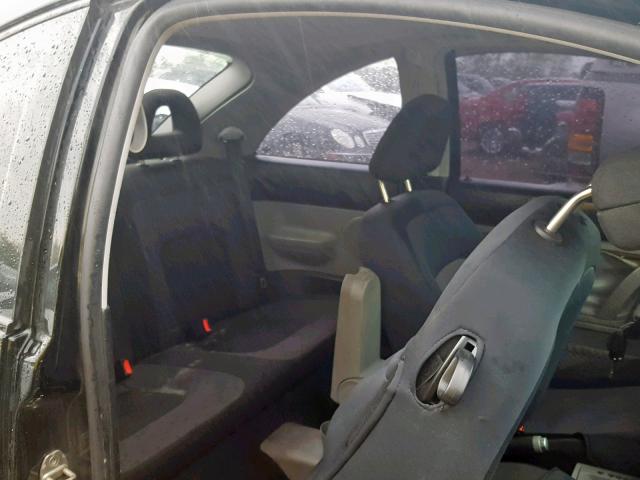 3VWCD21CXYM445163 - 2000 VOLKSWAGEN NEW BEETLE შავი ფოტო 6