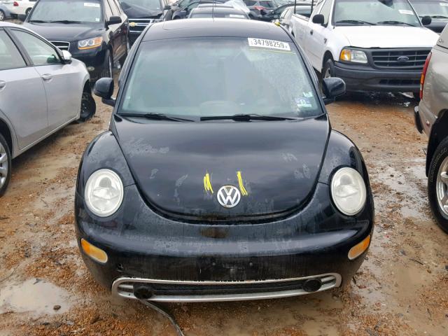 3VWCD21CXYM445163 - 2000 VOLKSWAGEN NEW BEETLE შავი ფოტო 7