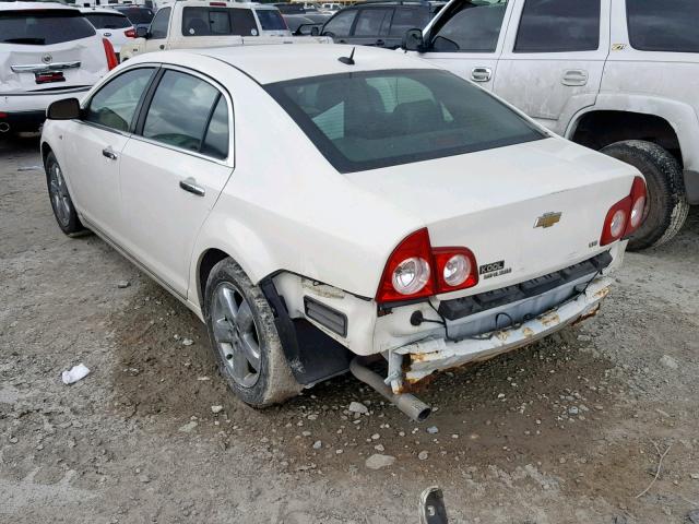 1G1ZK57B08F285046 - 2008 CHEVROLET MALIBU LTZ WHITE photo 3