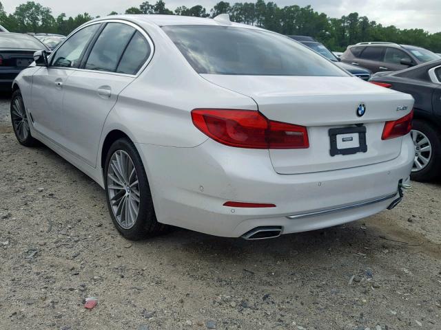 WBAJE5C53KWW06397 - 2019 BMW 540 I WHITE photo 3