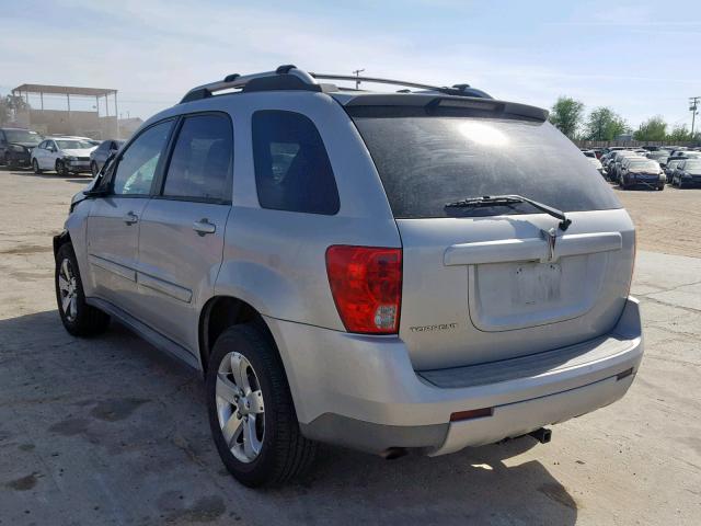 2CKDL63F966069225 - 2006 PONTIAC TORRENT GRAY photo 3