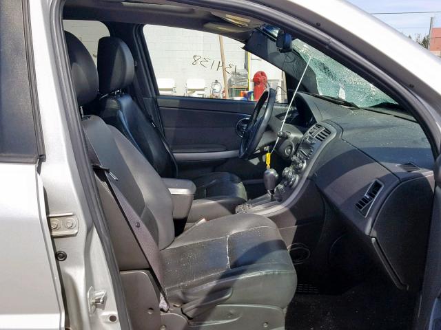 2CKDL63F966069225 - 2006 PONTIAC TORRENT GRAY photo 5