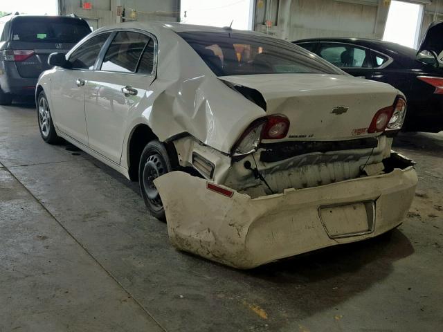 1G1ZH57B684285157 - 2008 CHEVROLET MALIBU 1LT 白色 照片 3
