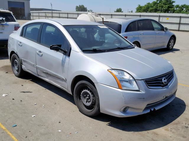 3N1AB6AP0BL715057 - 2011 NISSAN SENTRA 2.0 SILVER photo 1