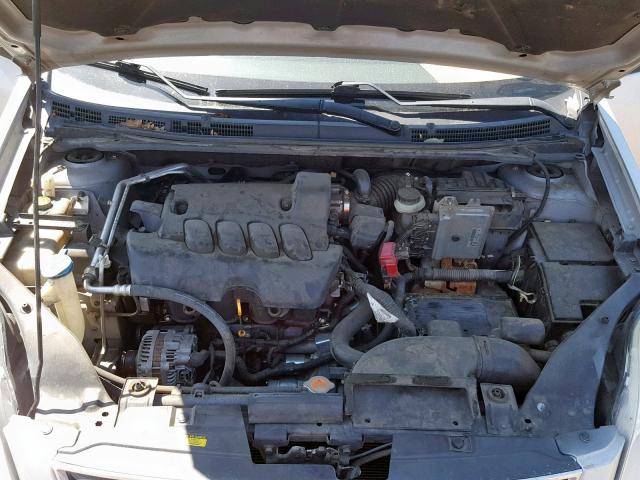 3N1AB6AP0BL715057 - 2011 NISSAN SENTRA 2.0 SILVER photo 7