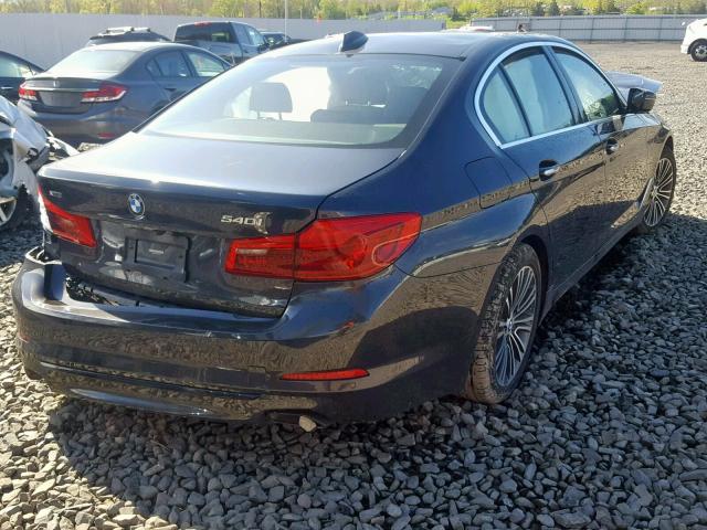 WBAJE7C58JWC57816 - 2018 BMW 540 XI GRAY photo 4